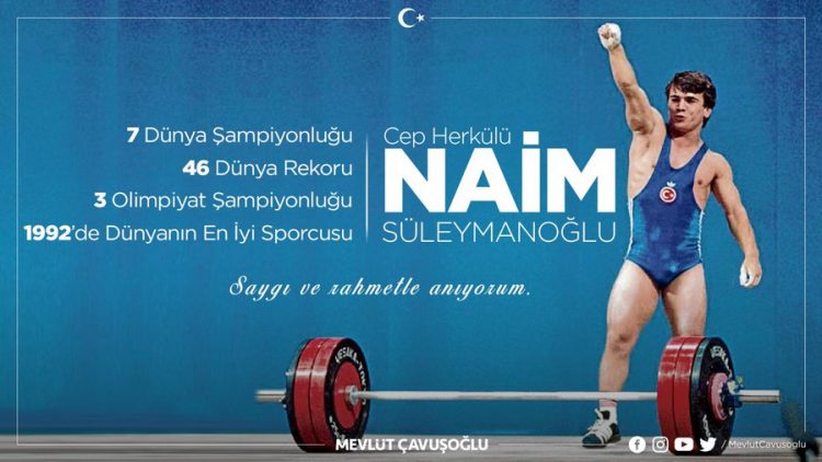 Cep Herkülü Naim Süleymanoğlu’nu Saygı ve Rahmetle Anıyoruz