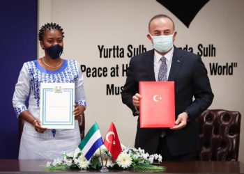 Sierra Leone Dışişleri Bakanı Nabeela Tunis’in Ziyareti