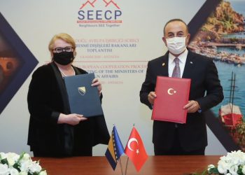 Bosna-Hersek Dışişleri Bakanı Bisera Turkovic ile Görüşmemiz