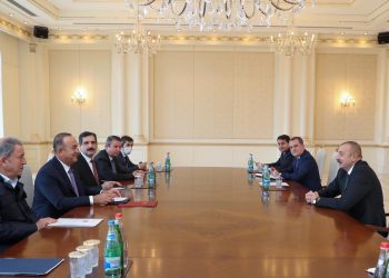 Azerbaycan Cumhurbaşkanı İlham Aliyev ile Görüşmemiz