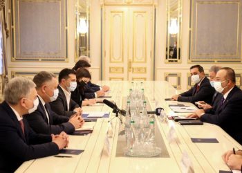 Ukrayna Devlet Başkanı ile Görüşmemiz