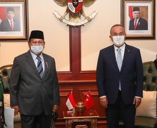 Meeting with the Defense Minister of Indonasia