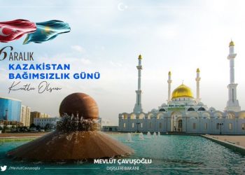 Kazakistan Bağımsızlık Günü Kutlu Olsun