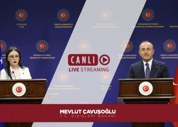 Kosova Dışişleri Bakanı Meliza Haradinaj-Stublla ile Ortak Basın Toplantısı