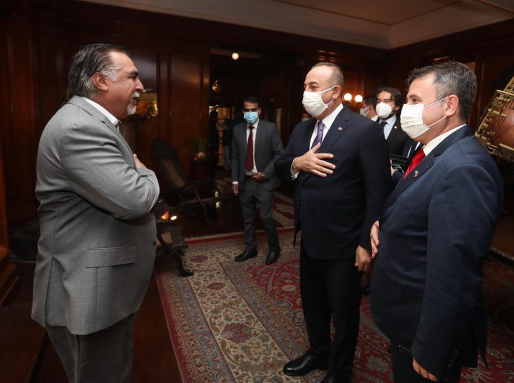 Pakistan’ın Sindh eyaletinin Valisi Imran Ismail’e Ziyaretimiz