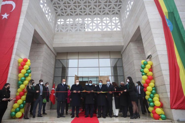 Etiyopya’nın Yeni Büyükelçilik Binasını Demeke Mekonen ile Açılışını Gerçekleştirdik