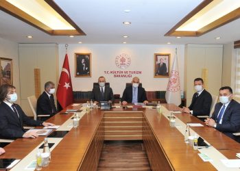 Kültür ve Turizm Bakanımız Mehmet Nuri Ersoy ile Proje Değerlendirme Toplantısını Gerçekleştirdik