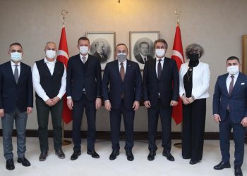 Alanya Hamdullah Emin Paşa Vakfı ve Üniversitesi’nin Mütevelli Heyet Ziyareti