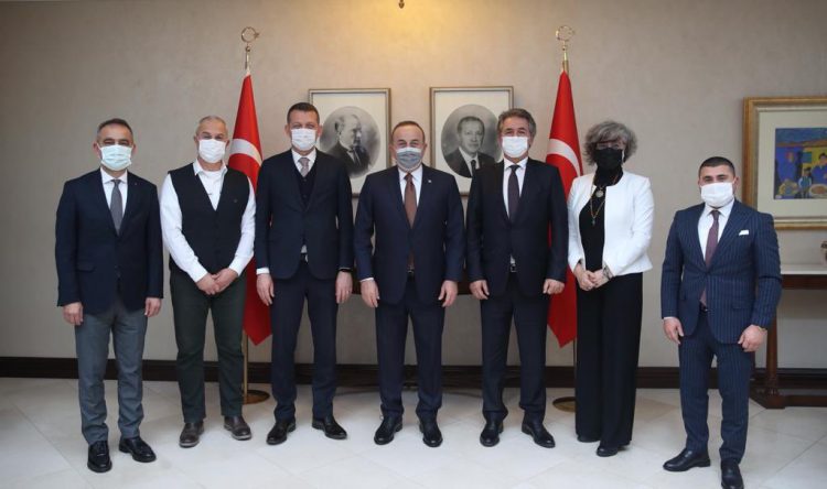 Alanya Hamdullah Emin Paşa Vakfı ve Üniversitesi’nin Mütevelli Heyet Ziyareti