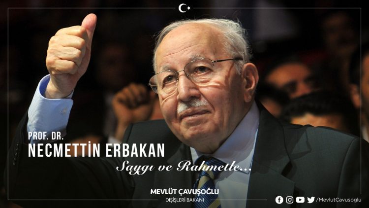 Prof. Dr. Necmettin Erbakan’ı Saygı ve Rahmetle Anıyoruz