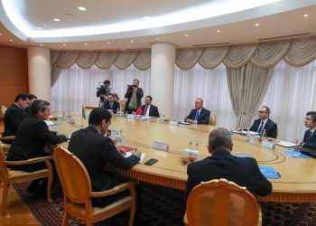 Türkmenistan Dışişleri Bakanı kardeşim Raşid Meredov’la Görüşmemiz