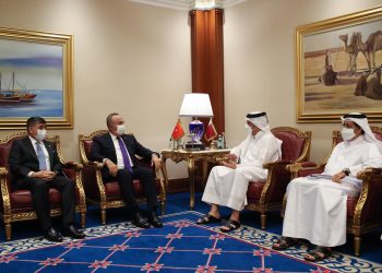 Katar Başbakan Yardımcısı ve Dışişleri Bakanı Şeyh Muhammed’le Görüşmemiz