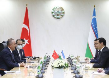 Özbekistan Başbakan Yrd. Yatırımlar ve Ticaret Bakanı Serdar Umurzakov ile Görüşmemiz