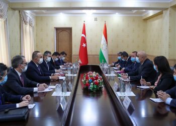 Tacikistan Temsilciler Meclisi Başkanı Mahmadtoir Zokirzoda ile Görüşmemiz