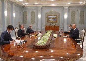 Özbekistan Cumhurbaşkanı Şevket Mirziyayev’i Ziyaretimiz