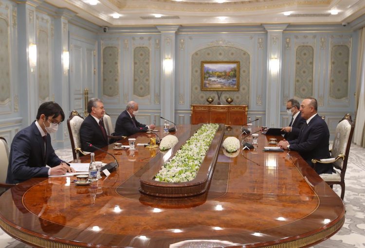 Özbekistan Cumhurbaşkanı Şevket Mirziyayev’i Ziyaretimiz