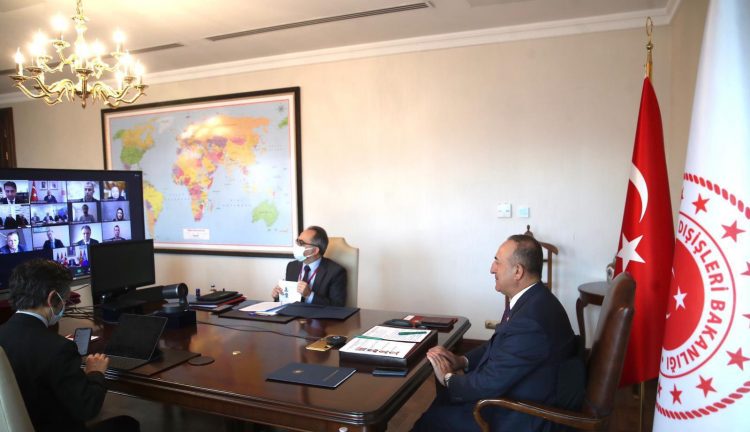 AGİT Ukrayna Özel Gözlem Komisyonu Video Konferans Görüşmesi