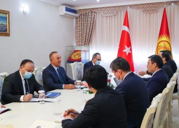 Kırgızistan Cumhurbaşkanı Sadır Japarov’u Ziyaretimiz