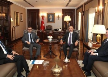 Mahir Ünal ve Hayrettin Güngör’ün Ziyareti