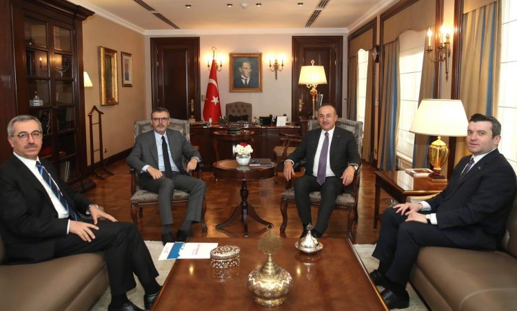 Mahir Ünal ve Hayrettin Güngör’ün Ziyareti