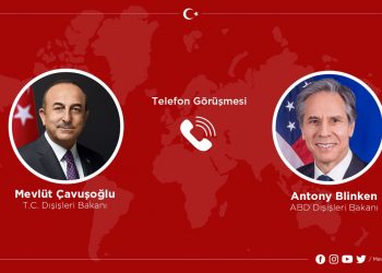 ABD Dışişleri Bakanı Antony Blinken’la Telefon Görüşmemiz