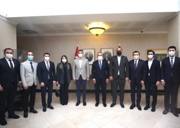 AK Parti Gençlik Kolları Başkanı Eyyüp Kadir İnan ve Yönetimi’nin Ziyareti