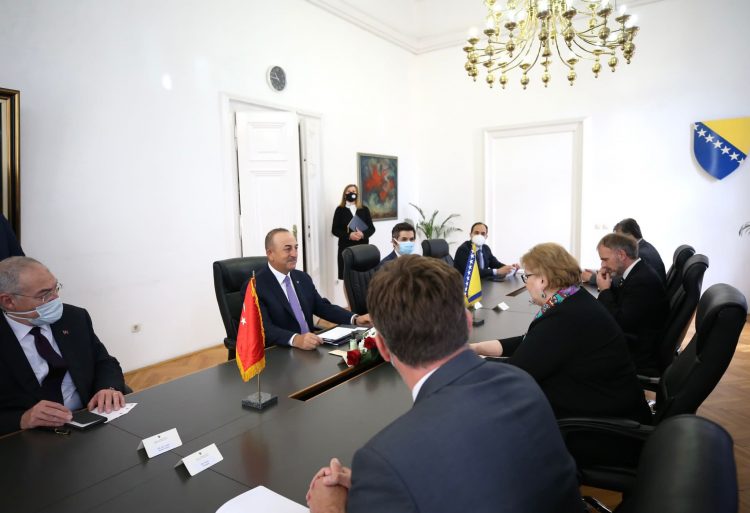 Bosna-Hersek Dışişleri Bakanı Bisera Turkoviç’le Görüşmemiz