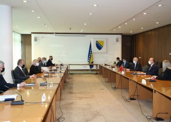 Bosna-Hersek Halklar Meclisi ve Temsilciler Meclisi Başkanlık Divanlarıyla Görüşmemiz