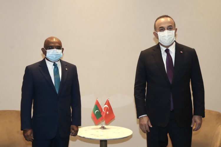 Maldivler Dışişleri Bakanı Abdulla Shahid ile Görüşmemiz