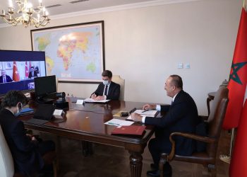 Fas Dışişleri Bakanı Nasser Bourita’yla Video Konferans Görüşmemiz