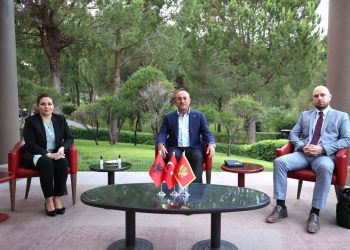 GDAÜ Toplantı Öncesi Arnavut ve Karadağ Dışişleri Bakanları ile Görüşmemiz