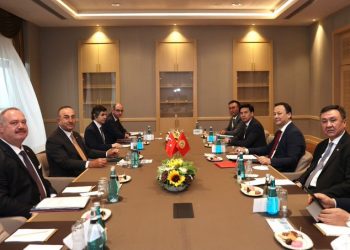 Kırgızistan Dışişleri Bakanı kardeşim Ruslan Kazakbaev’in Ziyareti