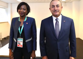 Orta Afrika Cumhuriyeti Dışişleri Bakanı Sylvie Baïpo-Temon’la Görüşmemiz