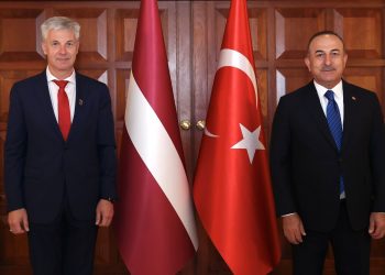 Letonya Başbakan Yardımcısı ve Savunma Bakanı Artis Pabriks’le Görüşmemiz