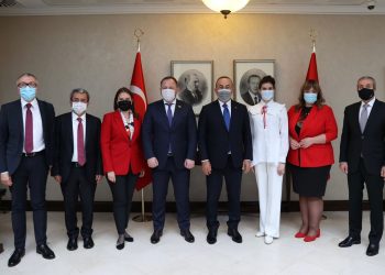 Avrupa Konseyi Parlamenter Meclisi Ukrayna Delegasyonu Başkanı Maria Mezentseva’yla Görüşmemiz