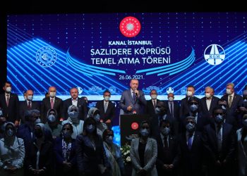 Sazlıdere Köprüsü Temel Atma Töreni