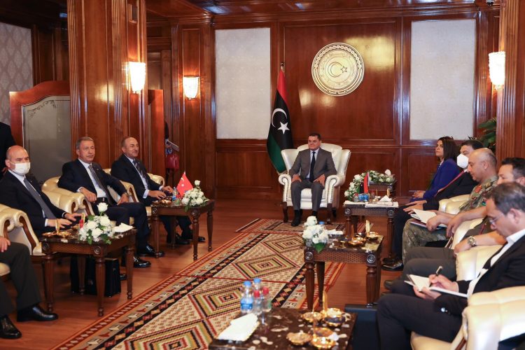 Libya Milli Birlik Hükümeti Başbakanı Abdülhamid Dibeyba’yı Ziyaretimiz