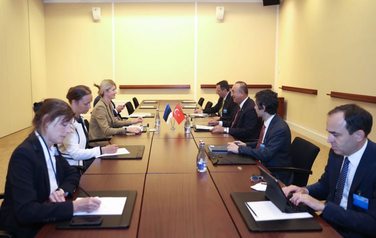 Estonya Dışişleri Bakanı Eva-Maria Liimets ile Görüşmemiz