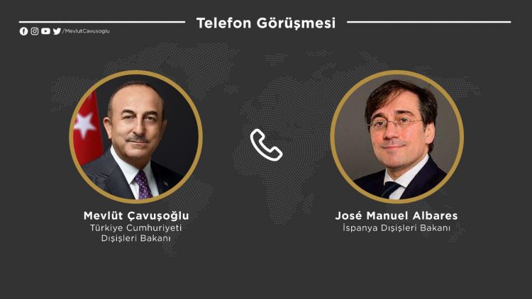 İspanya Dışişleri Bakanı Telefon Görüşmesi