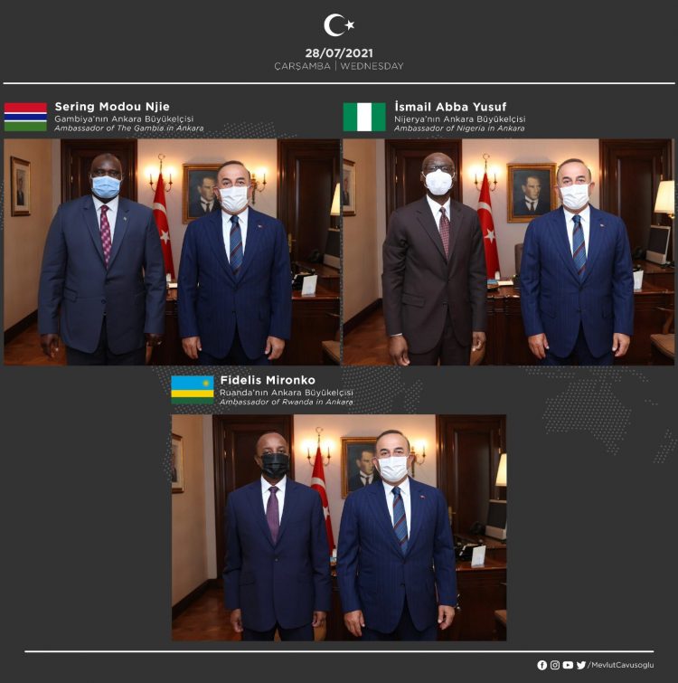 Ankara Büyükelçileri’nin Nezaket Ziyareti