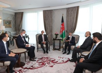 Afganistan Cumhurbaşkanı Eşref Gani ve Dışişleri Bakanı Muhammed Hanif Atmar ile Görüşmemiz