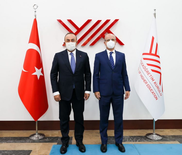 YÖK Başkanı Erol Özvar’a Hayırlı Olsun Ziyaretinde Bulunduk