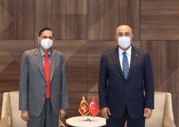 SriLanka Dışişleri Bakanı Gamini Lakshman Peiris’le New York’ta Görüşmemiz