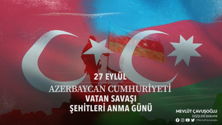 Azerbaycan Cumhuriyeti Vatan Savaşı Şehitleri Anma Günü Kutlu Olsun