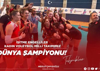 İşitme Engelliler Kadın Voleybol Milli Takımımızı Gönülden Tebrik Ediyorum