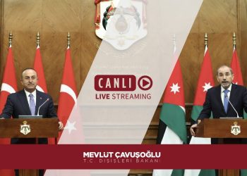 Ürdün Başbakan Yardımcısı ve Dışişleri Bakanı Ayman Safadi ile Ortak Basın Toplantısı