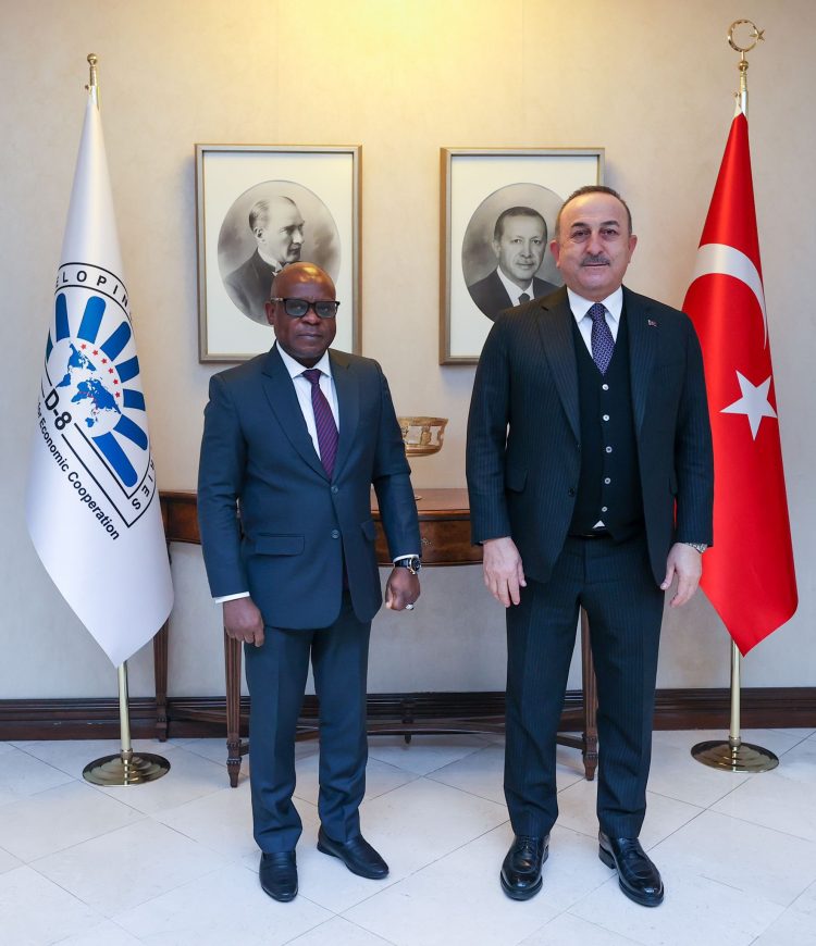 Gelişen Sekiz Ülke Teşkilatı’nın (D-8) Genel Sekreteri Isiaka Abdulkadir Imam’ın Ziyareti