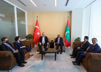 Maldivler Dışişleri Bakanı ile Görüşmemiz