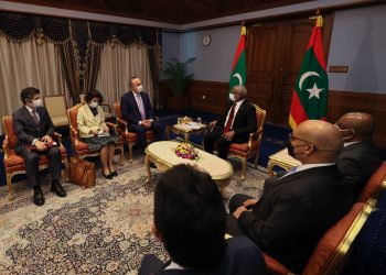 Maldivler Cumhurbaşkanı Ibrahim Mohamed Solih ile Görüşmemiz