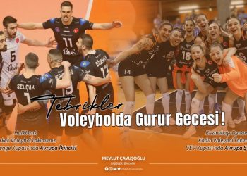 Voleybolda gurur gecesi!